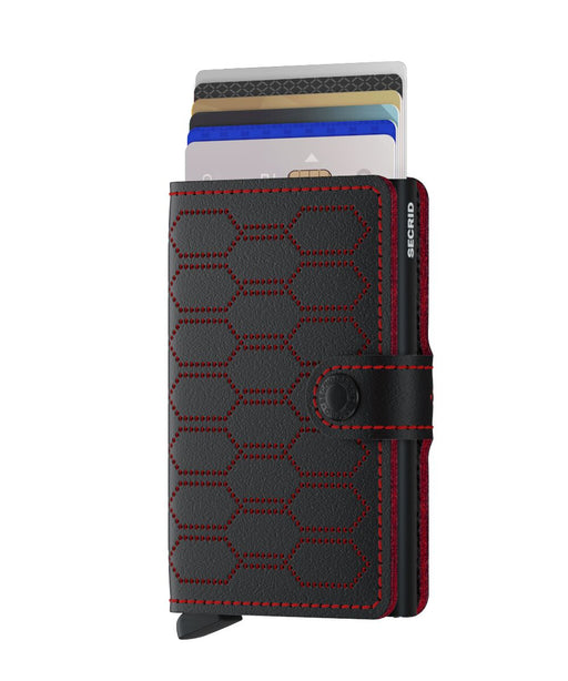 Secrid Mini Wallet Fuel Black-Red