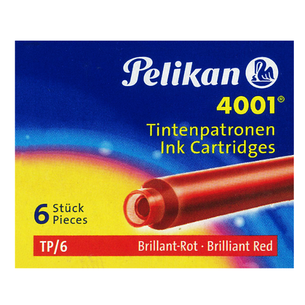 Pelikan Short Ink Cartridge Red