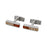 Montblanc Cufflinks Deco with Wood and Amber Inlays