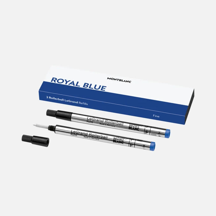 2 Fine Rollerball LeGrand Refills, Royal Blue