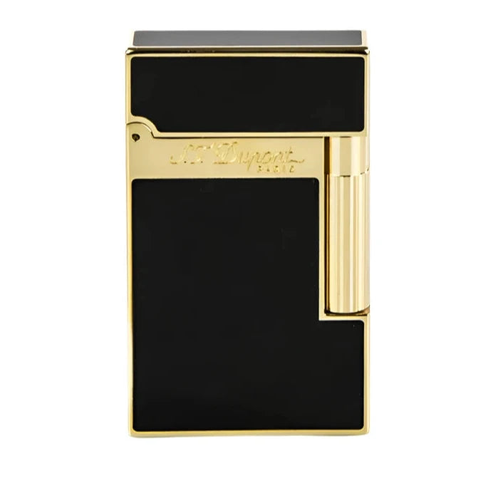 S.T. Dupont Ligne 2 Lighter-Black Lacquer & Gold