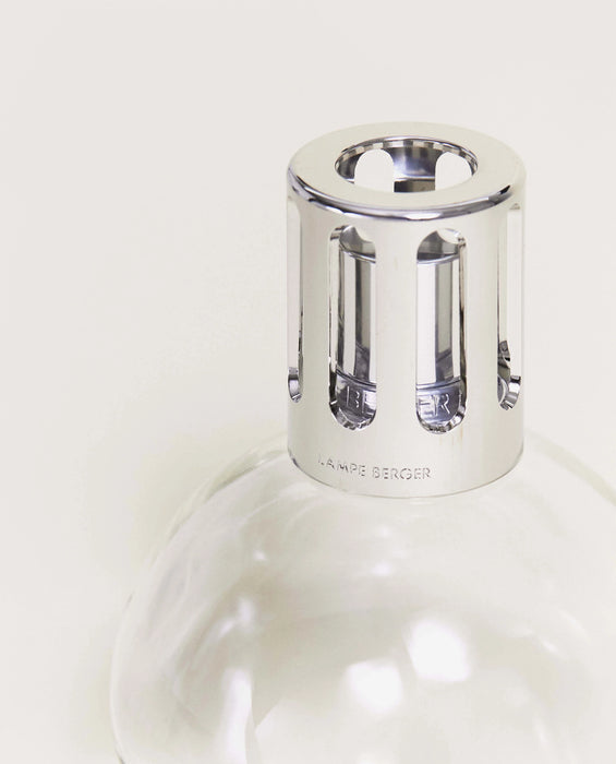 Maison Berger Essential Round Lamp Gift Set with 250ml (8.5oz) Air Pur So Neutral & 250ml (8.5oz) Ocean Breeze Fragrance