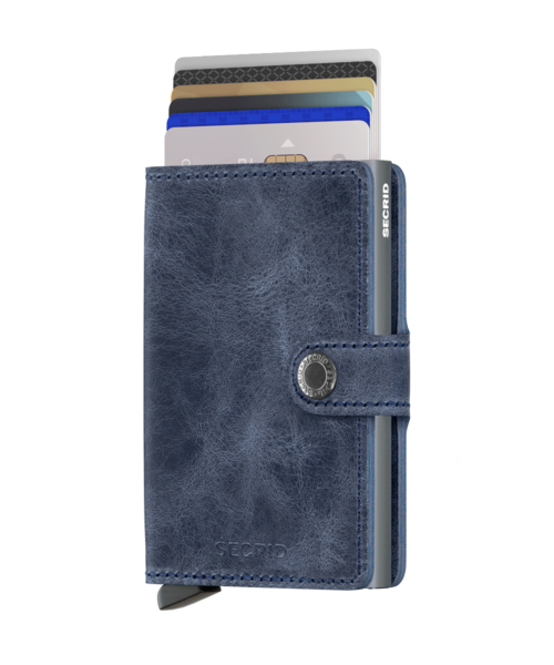 Secrid Mini Wallet Vintage Blue