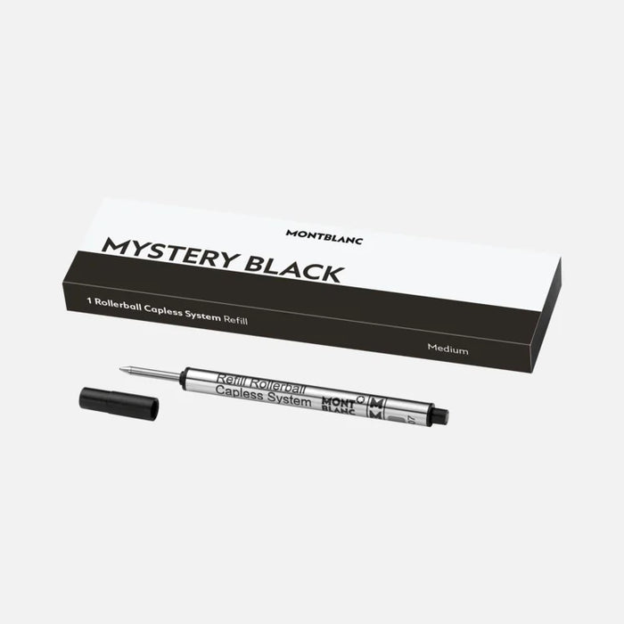 1 Rollerball Capless Refill, Mystery Black