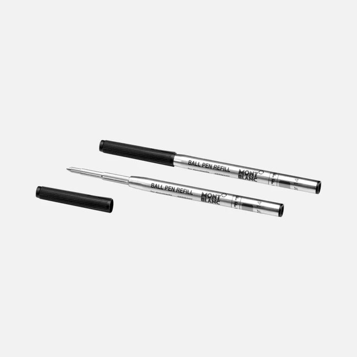 2 Ballpoint Pen Refill Fine, Mystery Black