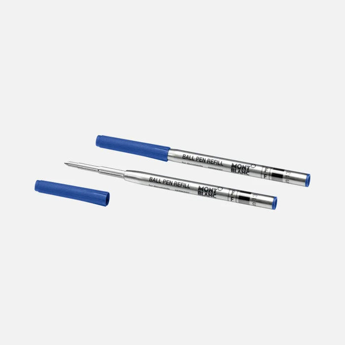 2 Ballpoint Pen Refills Fine, Royal Blue