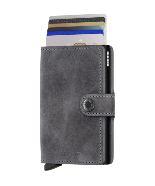 Secrid Mini Wallet Vintage Grey-Black