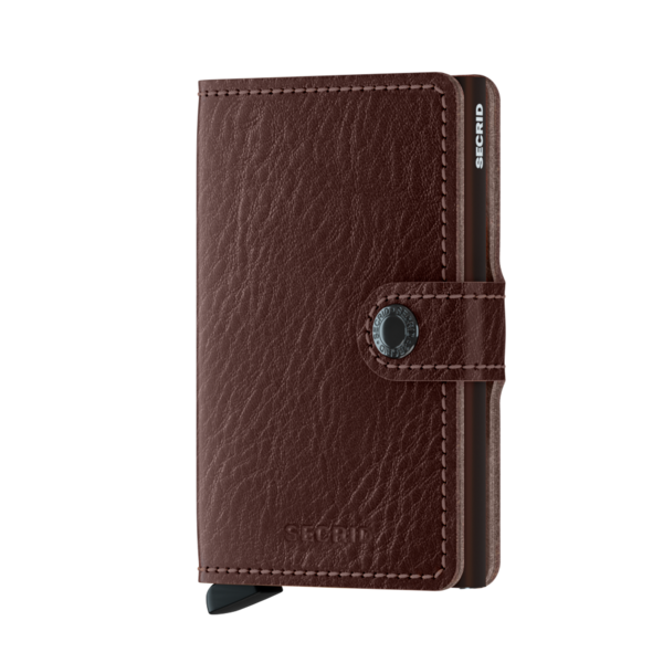 Secrid Mini Wallet Veg Espresso Brown