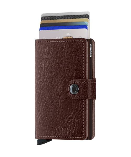 Secrid Mini Wallet Veg Espresso Brown