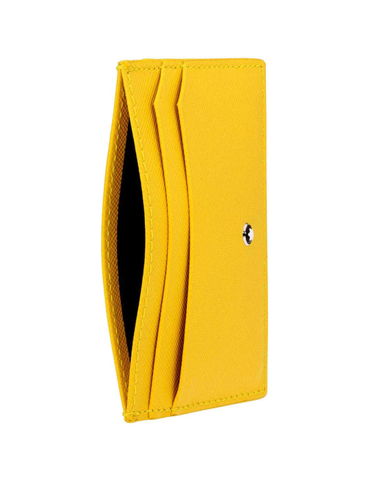 Montblanc Sartorial 5CC Pocket Card Holder-Yellow