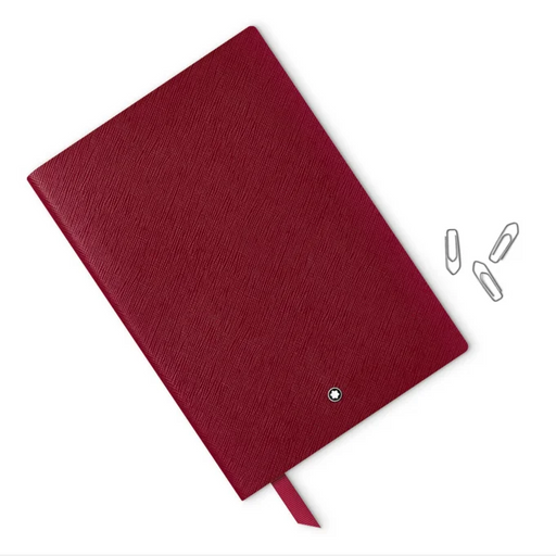 Montblanc Fine Stationery Lined Notebook #146 Les Palettes Carmine Red
