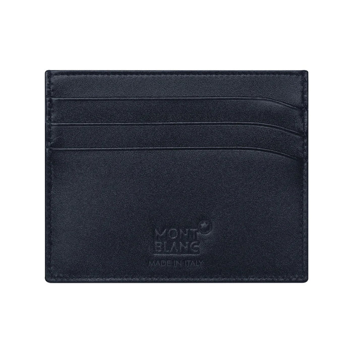 Montblanc Meisterstück 6CC Pocket Leather Card Holder-Navy Blue