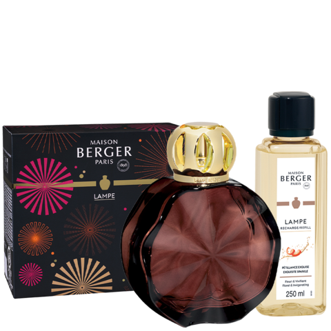 Maison Berger Cercle Prune Lamp Gift Set with 250ml (8.5oz) Exquisite Sparkle Fragrance