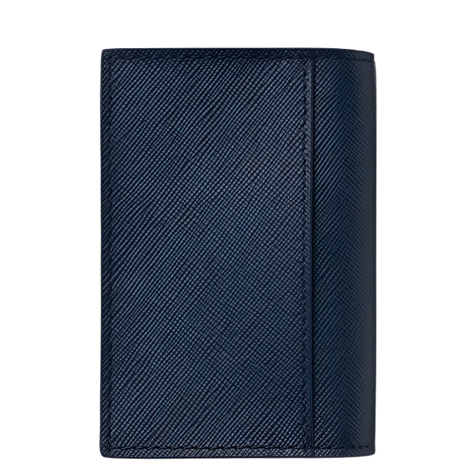 Montblanc Sartorial Leather Business Card Holder-Blue