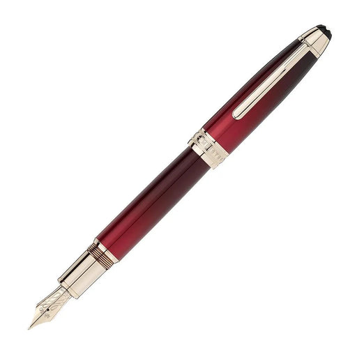 Montblanc Meisterstück Calligraphy Solitaire Burgundy Lacquer Flexible Nib