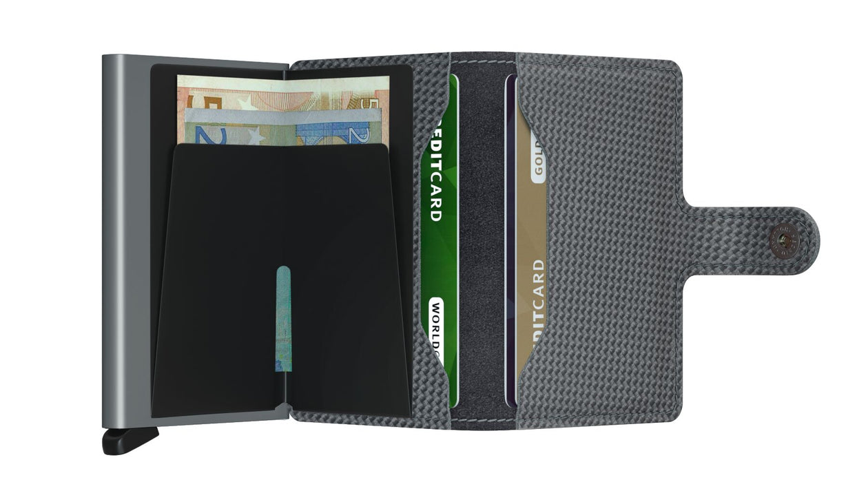 Secrid Mini Wallet Carbon Grey