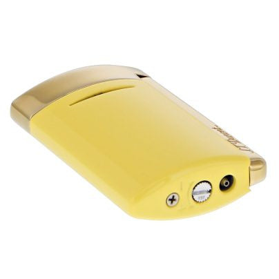 S.T. Dupont Minijet Lighter-Vanilla & Yellow Gold