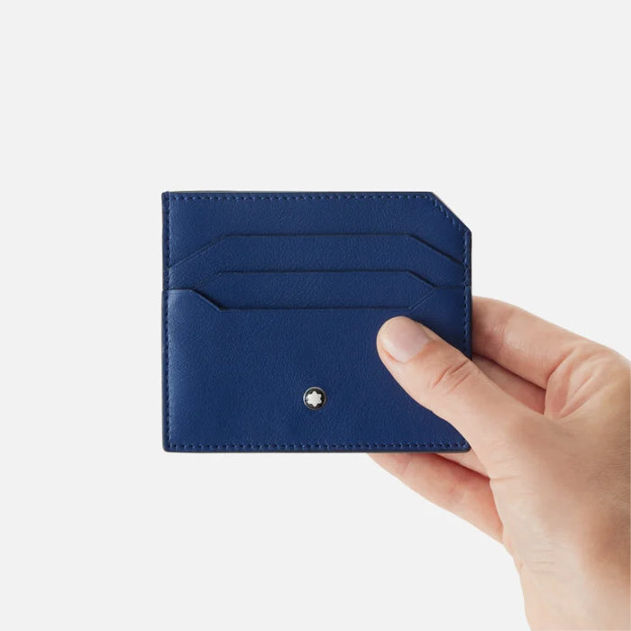 Montblanc Meisterstück Selection Soft 6CC Card Holder-Cobalt Blue