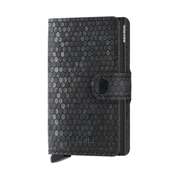 Secrid Mini Wallet Hexagon Black