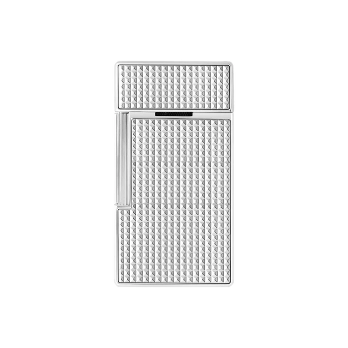 S.T. Dupont Biggy Lighter-Chrome Diamond Head