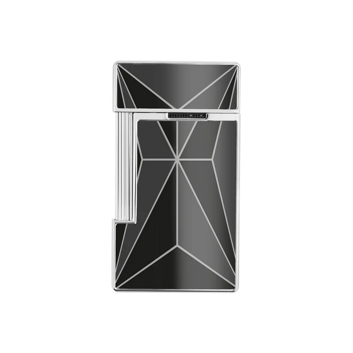 S.T. Dupont Slimmy Lighter- Black Lacquer Fire X