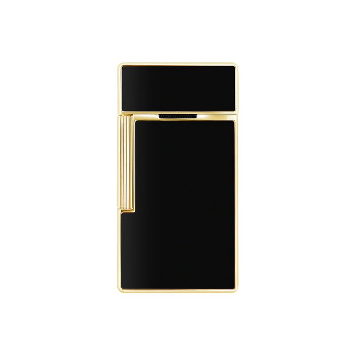 S.T. Dupont Biggy Lighter-Black Lacquer & Gold