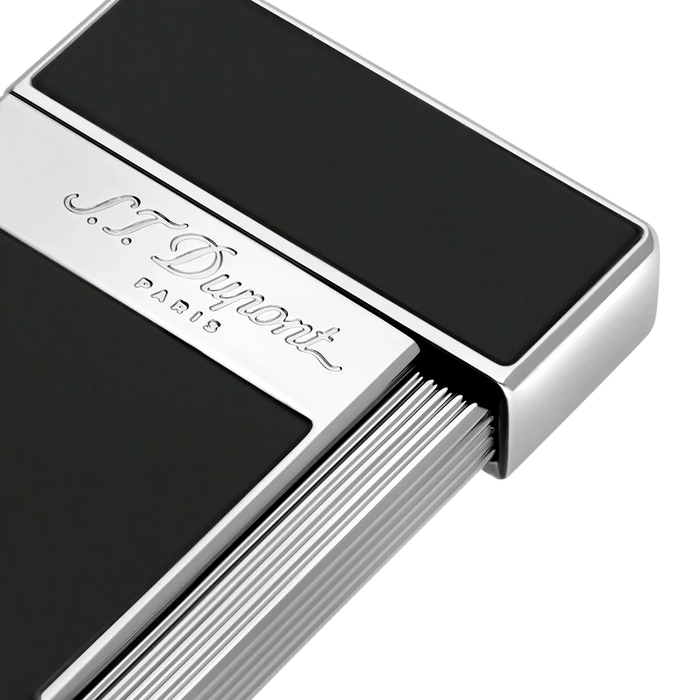 S.T. Dupont Slimmy Lighter-Black & Chrome