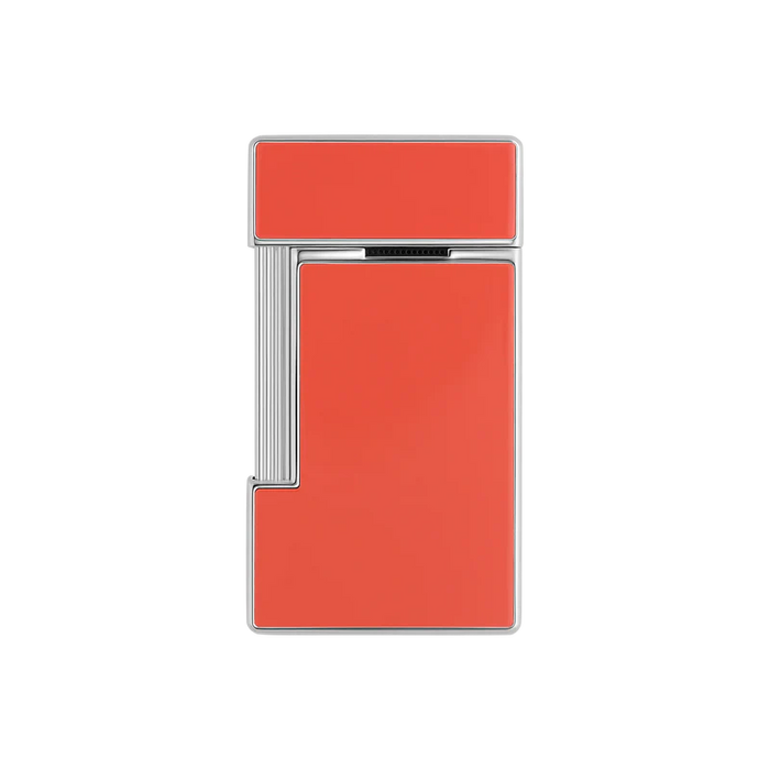 S.T. Dupont Slimmy Lighter-Coral Lacquer & Chrome