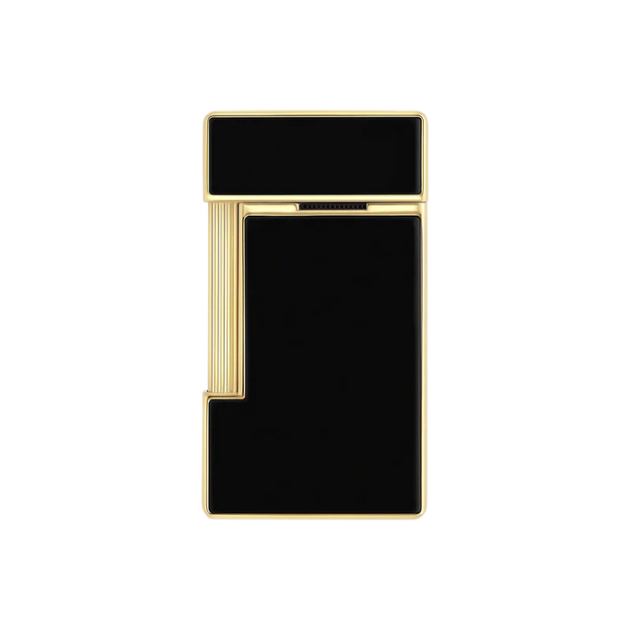 S.T. Dupont Slimmy Lighter-Black Lacquer & Gold