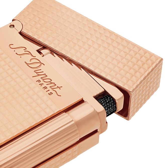 S.T. Dupont Ligne 2 Lighter-Cote d'Azur Pink Gold