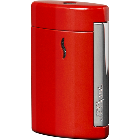 S.T. Dupont Minijet Torch Lighter Red Chrome