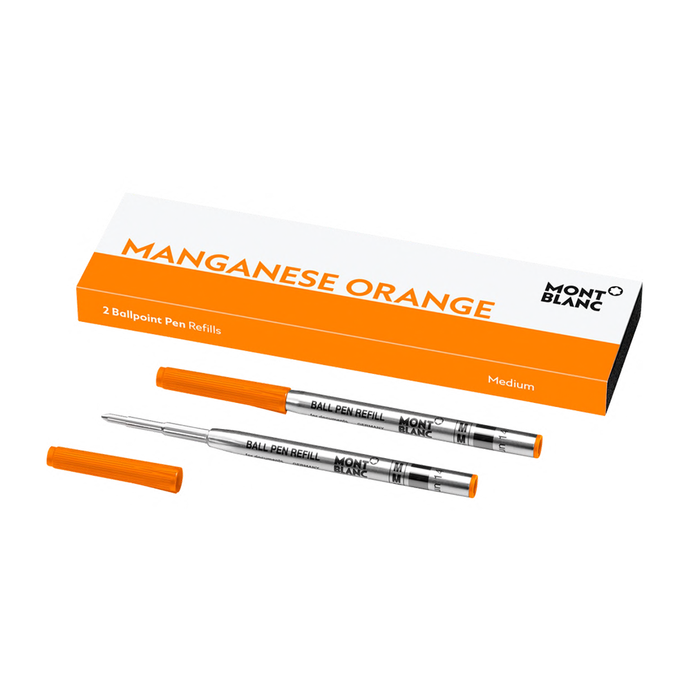 Manganese Orange Ballpoint Refills