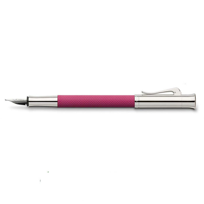Graf von Faber-Castell Guilloche Fountain Pen Electric Pink