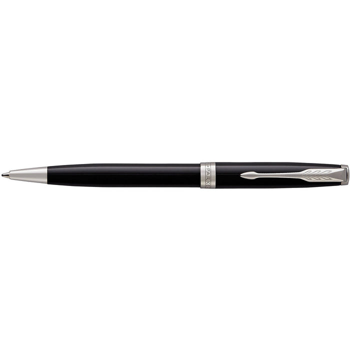 Parker Sonnet Ballpoint Pen Black Lacquer w/Chrome Trim