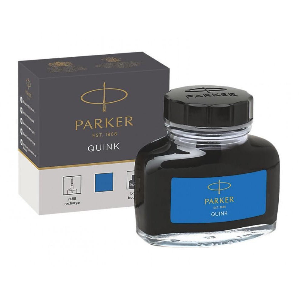 Parker Blue Ink Bottle