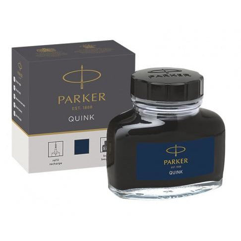 Parker Blue/Black Ink Bottle