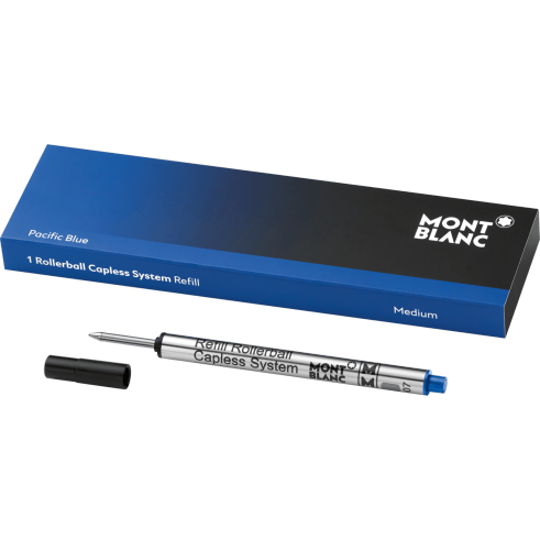 Pacific Blue Rollerball Capless System Refill