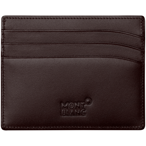 Montblanc Brown Pocket 6cc Card Holder