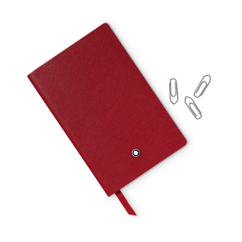 Montblanc Fine Stationery Lined Notebook #148 Red