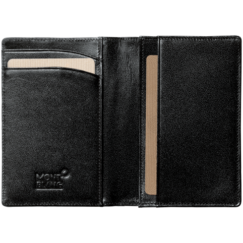 Montblanc Black Business Card Holder with Gusset