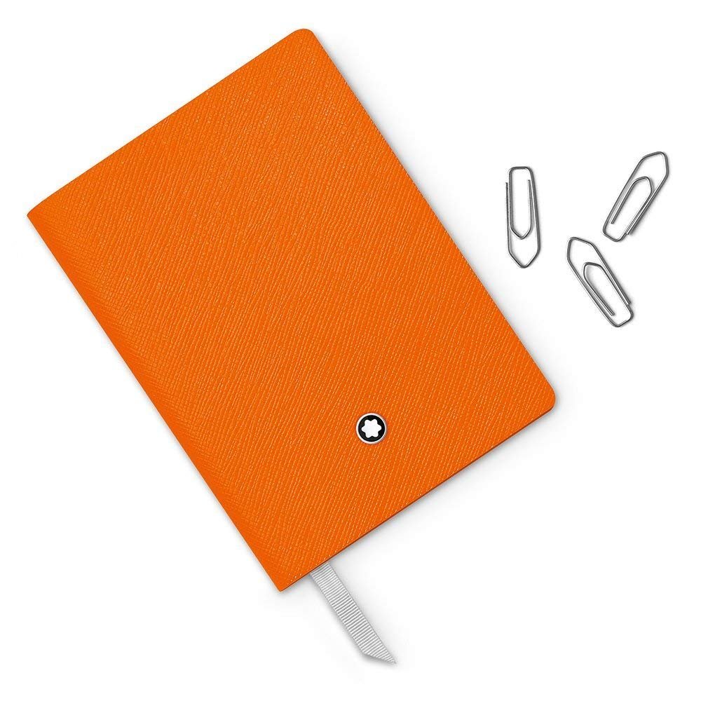 Montblanc Fine Stationery Lined Notebook #145 Lucky Orange