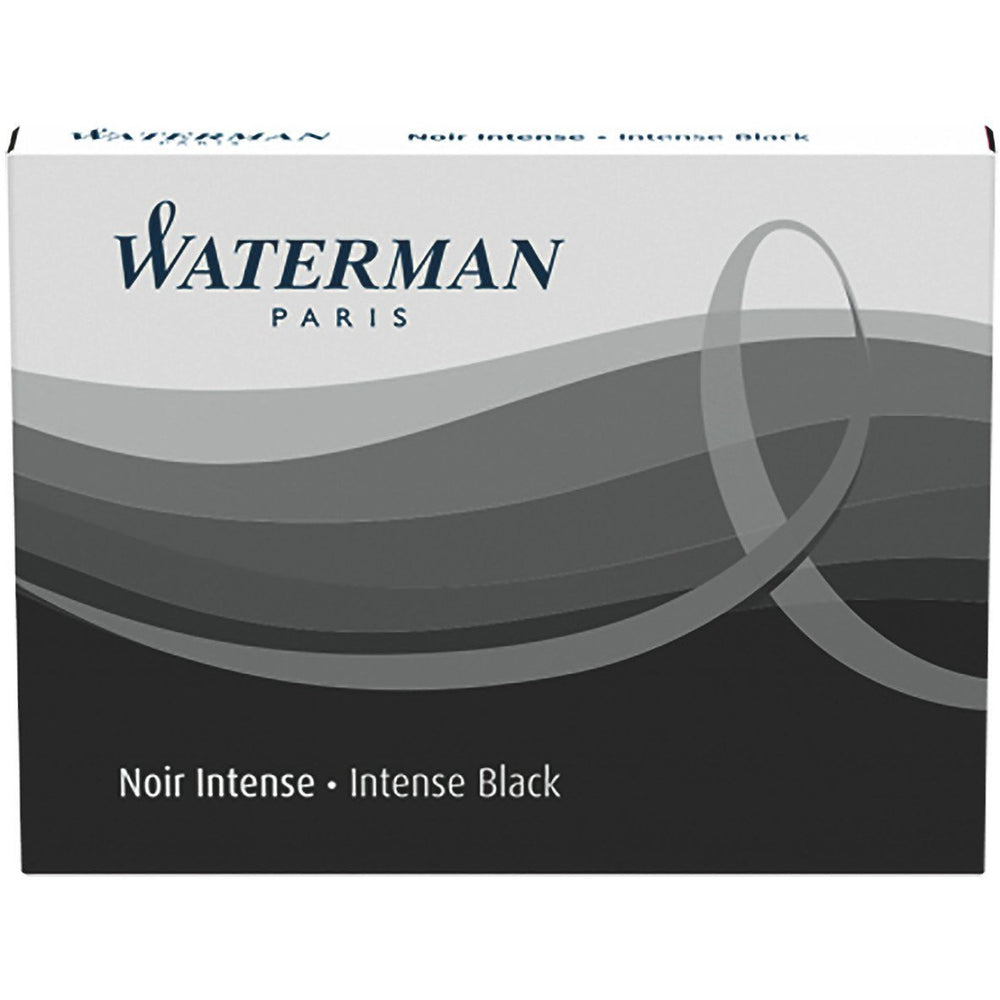Waterman Long Ink Cartridge Intense Black