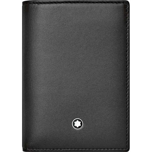 Montblanc Sfumato Black Card Holder With Gusset