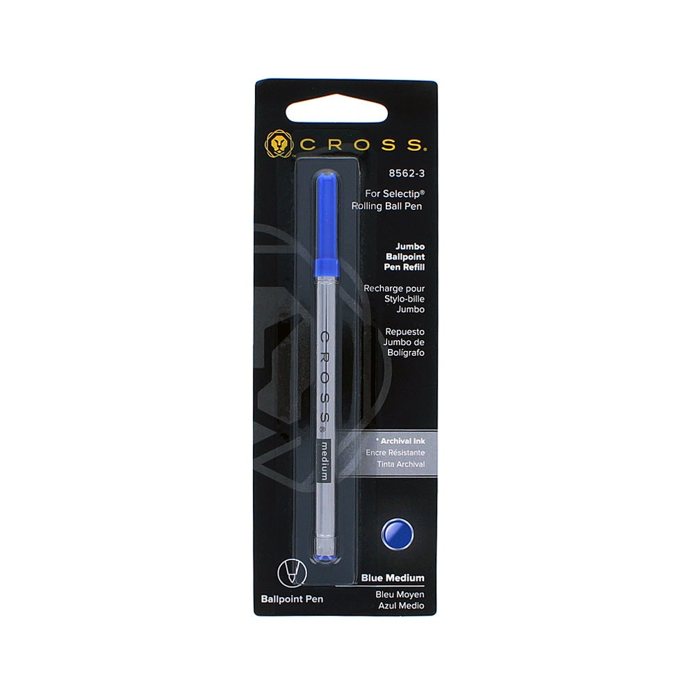 Cross Jumbo Blue Ballpoint Refill for Selectip Pens