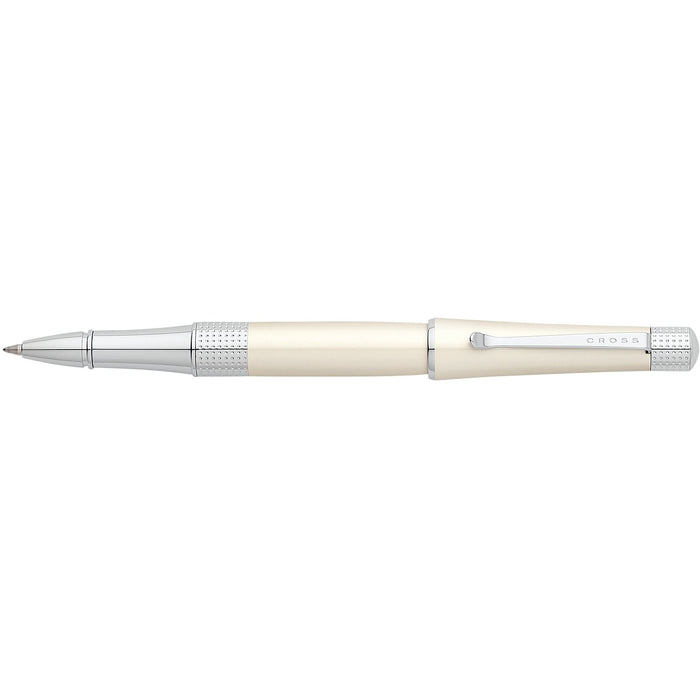Cross Beverly Rollerball Pen Pearlescent White Lacquer
