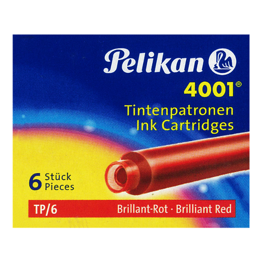 Pelikan Short Ink Cartridge Red