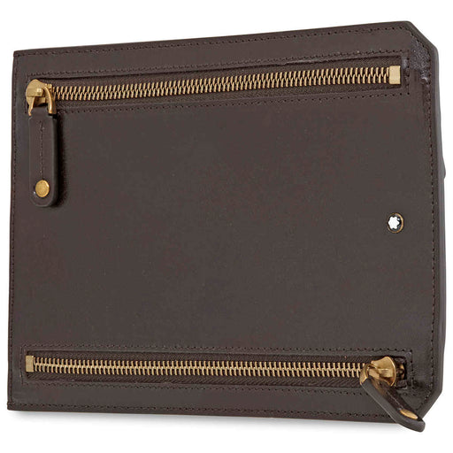 Montblanc 1926 Heritage Multicurrency Pouch- Dark Brown