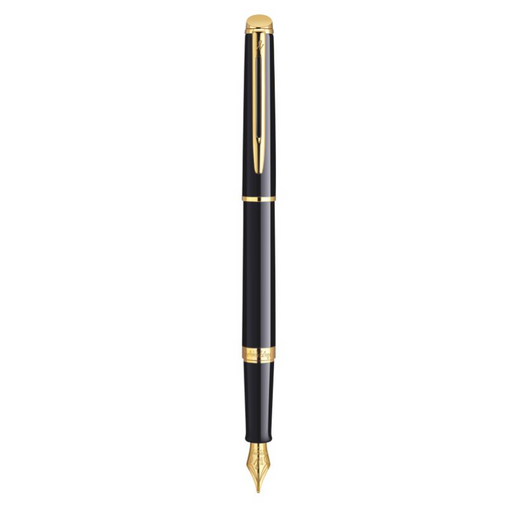 Waterman Hémisphère Fountain Pen Black w/Gold Trim