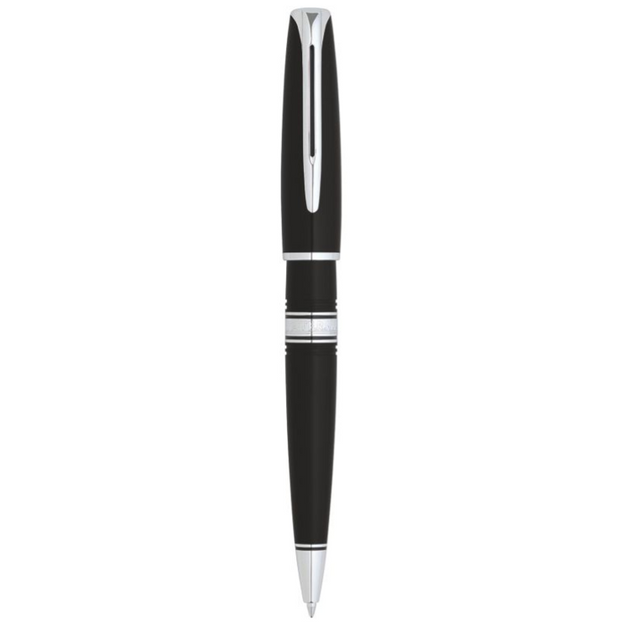 Waterman Charleston Ballpoint Pen Black w/Chrome Trim