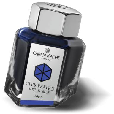 Caran d'Ache Idyllic Blue Ink Bottle